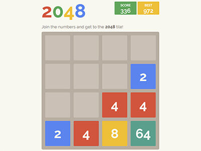 Google Jeu 2048